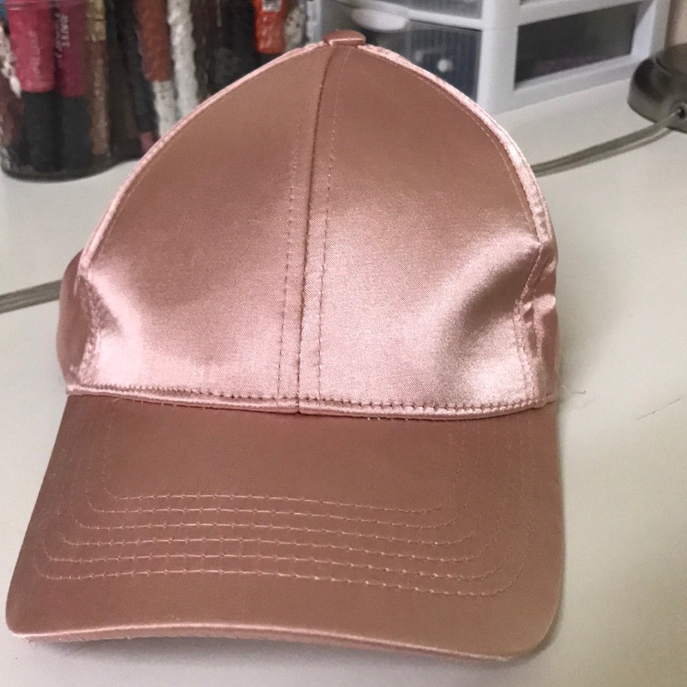 Pink baseball hat